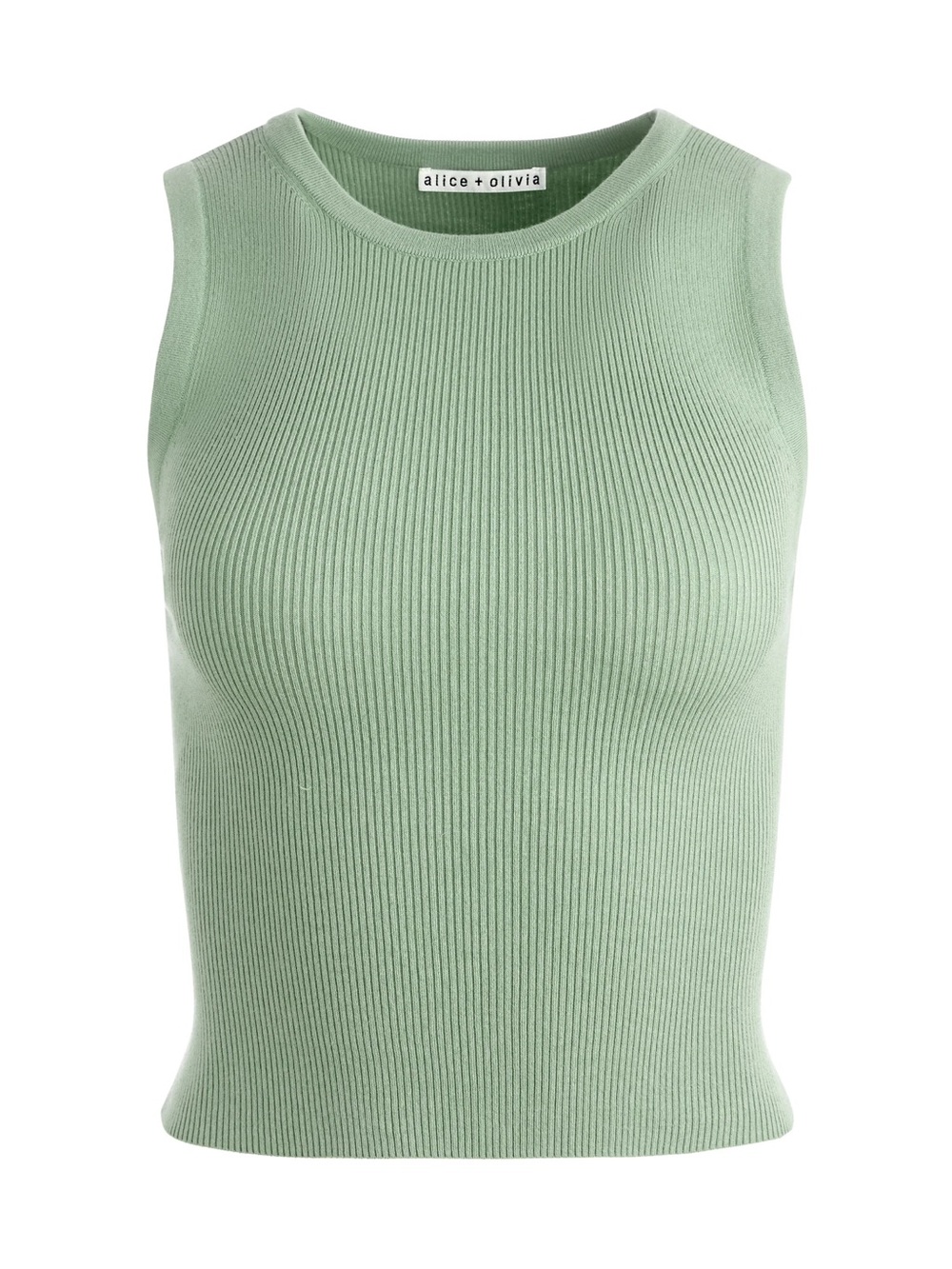 alice + olivia Tonita ribbed tank top